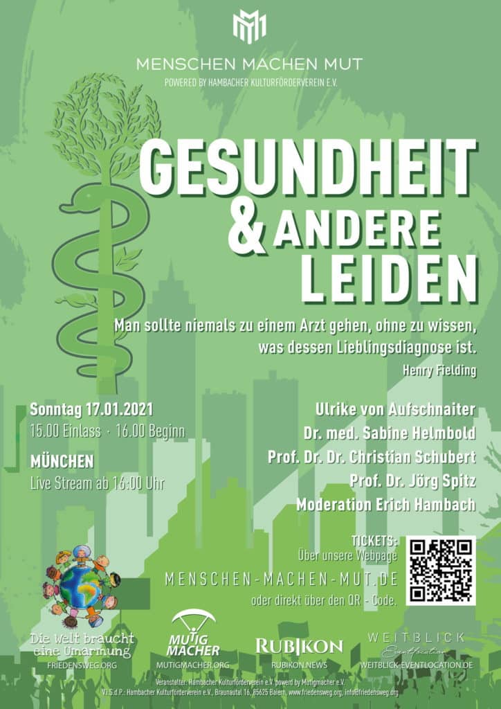 Gesundheit und andere Leiden Menschen machen Mut